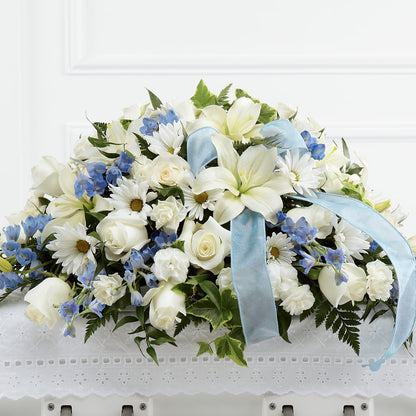 Tender Treasure Casket Spray – GLAMMY'S FLOWER GARDEN, Fayette AL