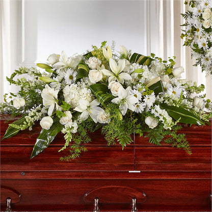 Abundance Casket Spray – GLAMMY'S FLOWER GARDEN, Fayette AL