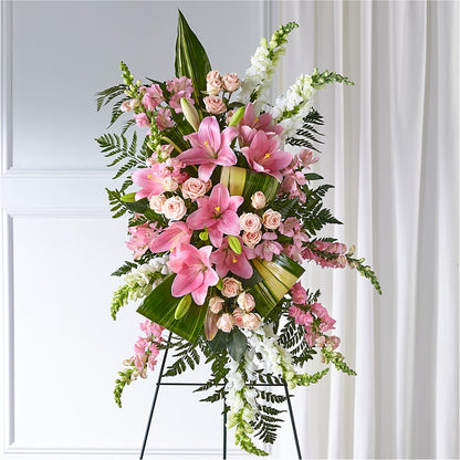 Elegant Embrace Standing Spray – GLAMMY'S FLOWER GARDEN, Fayette AL