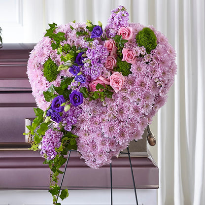 Treasured Love Standing Heart – GLAMMY'S FLOWER GARDEN, Fayette AL