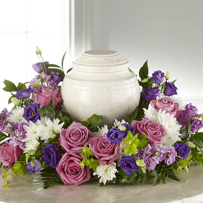 Blooming Sympathy Cremation Adornment – GLAMMY'S FLOWER GARDEN, Fayette AL