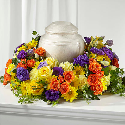 Blossoms of Remembrance Cremation Adornment – GLAMMY'S FLOWER GARDEN, Fayette AL