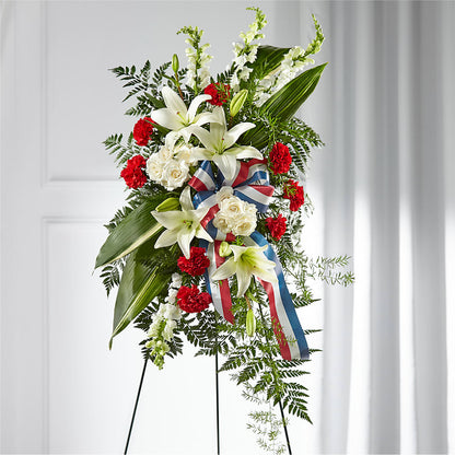 Stars of Life Standing Spray – GLAMMY'S FLOWER GARDEN, Fayette AL