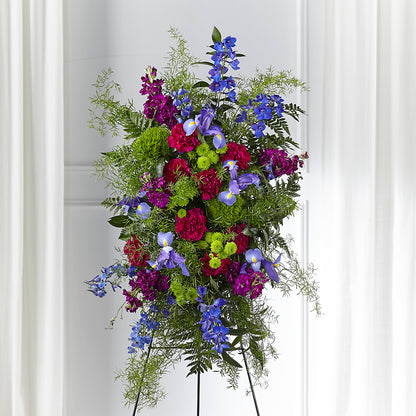 Heavenly Skies Standing Spray – GLAMMY'S FLOWER GARDEN, Fayette AL