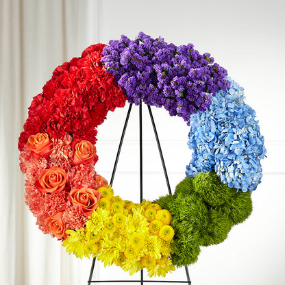 Circle of Love Wreath – GLAMMY'S FLOWER GARDEN, Fayette AL