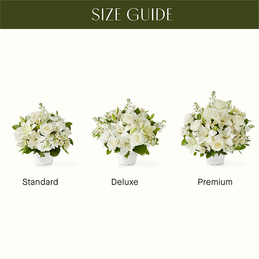 Peaceful Reflections Arrangement – GLAMMY'S FLOWER GARDEN, Fayette AL
