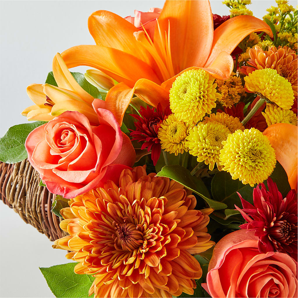 Bouquet of Blessings Cornucopia – GLAMMY'S FLOWER GARDEN, Fayette AL