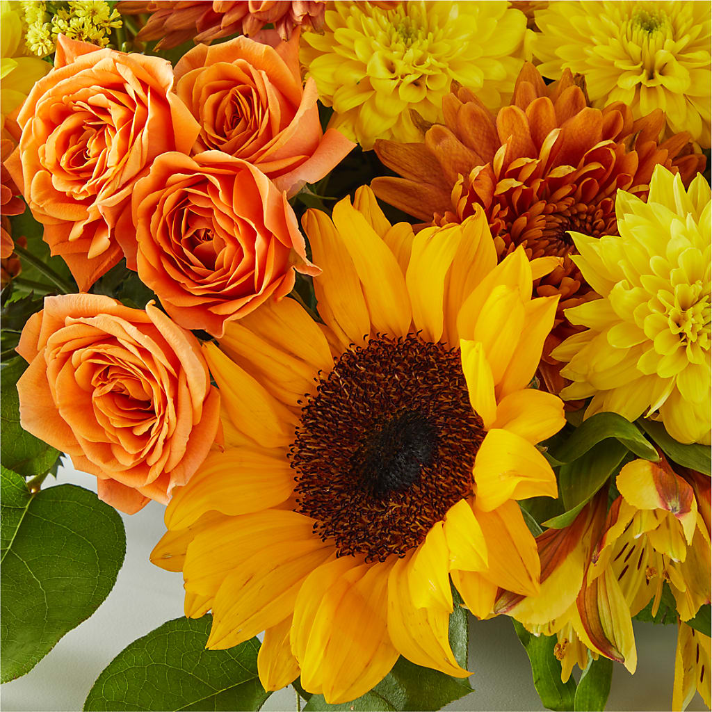 Autumn Harmony Centerpiece – GLAMMY'S FLOWER GARDEN, Fayette AL