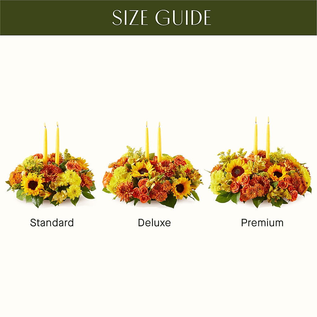 Autumn Harmony Centerpiece – GLAMMY'S FLOWER GARDEN, Fayette AL