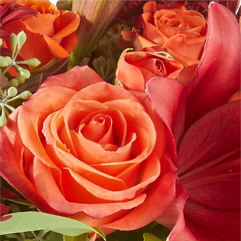 Crimson Leaves Bouquet – GLAMMY'S FLOWER GARDEN, Fayette AL