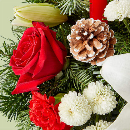 Seasonal Festivities Centerpiece – GLAMMY'S FLOWER GARDEN, Fayette AL