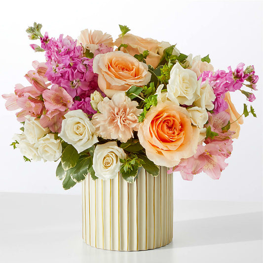Paradise Bouquet with Ivory Vase – GLAMMY'S FLOWER GARDEN, Fayette AL