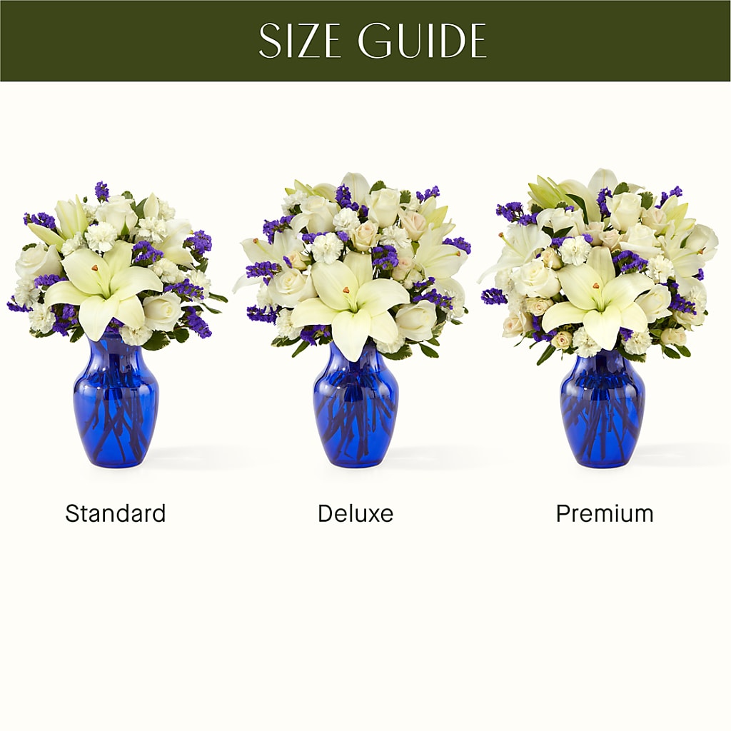 Sapphire Rush Bouquet – GLAMMY'S FLOWER GARDEN, Fayette AL