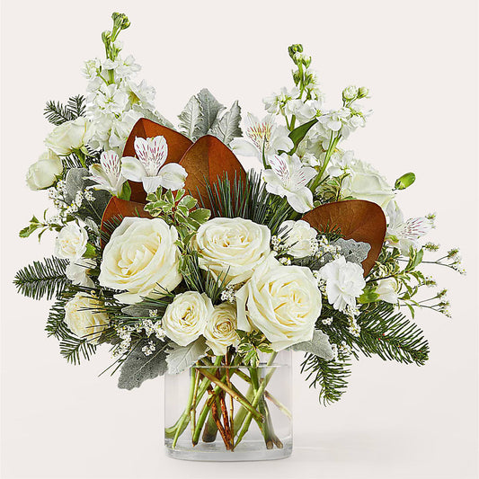 Fresh Snowfall Bouquet – GLAMMY'S FLOWER GARDEN, Fayette AL