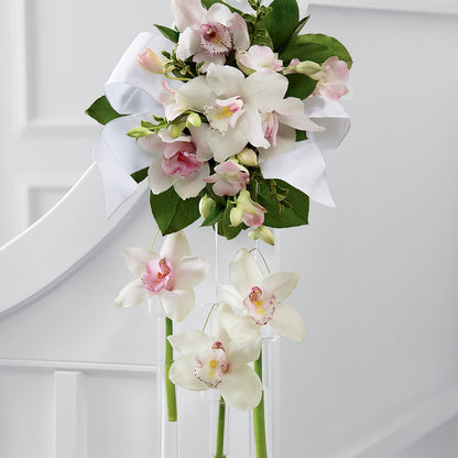 Perfect Entrance Pew Arrangement – GLAMMY'S FLOWER GARDEN, Fayette AL