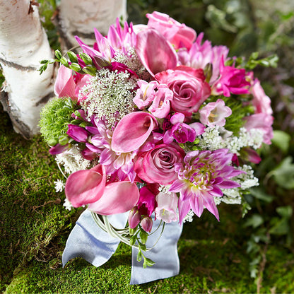 Pink Profusion Bouquet – GLAMMY'S FLOWER GARDEN, Fayette AL