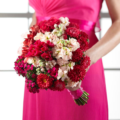 Pink Effervescence Bouquet – GLAMMY'S FLOWER GARDEN, Fayette AL
