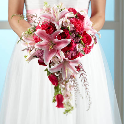 Lily & Rose Bouquet – GLAMMY'S FLOWER GARDEN, Fayette AL
