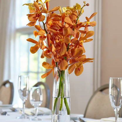 Orange Mokara Bud Vase – GLAMMY'S FLOWER GARDEN, Fayette AL