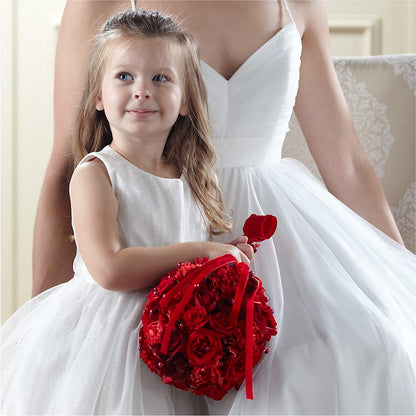 Pure at Heart Flower Girl Arrangement – GLAMMY'S FLOWER GARDEN, Fayette AL