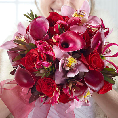 Heart of Hearts Bouquet – GLAMMY'S FLOWER GARDEN, Fayette AL